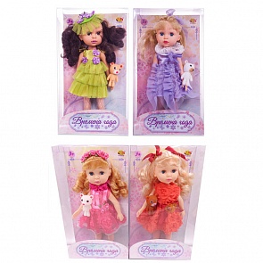 Кукла из серии Времена года, 4 вида, в прозрачной коробке (ABtoys, PT-00439)